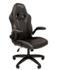 Офисное кресло Chairman   game 15 Россия экопремиум черный/серый н.п.