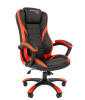 Офисное кресло Chairman   game 22 Россия экопремиум черный/красный
