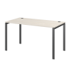 Стол на металлокаркасе Арго-М АМ-005.60 Ясень шимо/Антрацит (1800x600x760)