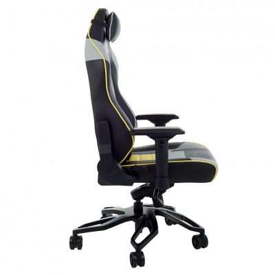 Кресло компьютерное игровое ZONE 51 CYBERPUNK YG Yellow-grey, купить в Сыктывкаре