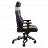 Кресло компьютерное игровое ZONE 51 CYBERPUNK YG Yellow-grey, купить в Сыктывкаре