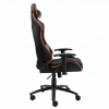 Кресло компьютерное игровое ZONE 51 GRAVITY Black-Orange, купить в Сыктывкаре