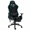Кресло компьютерное игровое ZONE 51 GRAVITY PLUS Black-Cyan, купить в Сыктывкаре