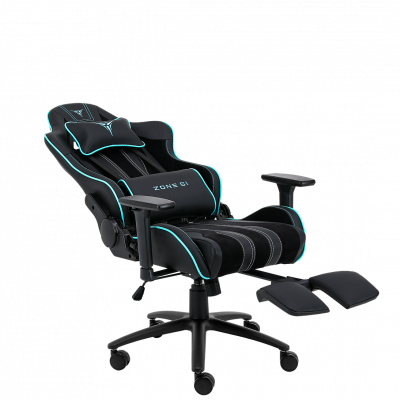 Кресло компьютерное игровое ZONE 51 GRAVITY PLUS Black-Cyan, купить в Сыктывкаре