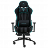 Кресло компьютерное игровое ZONE 51 GRAVITY PLUS Black-Cyan, купить в Сыктывкаре