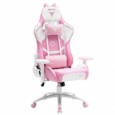 Кресло компьютерное игровое ZONE 51 KITTY MEOW Edition Pink, купить в Сыктывкаре