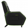 Софа компьютерная игровая ZONE 51 RIDER Black-Green, купить в Сыктывкаре