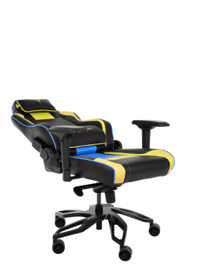 Кресло компьютерное игровое ZONE 51 CYBERPUNK YB Yellow-Blue, купить в Сыктывкаре