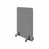 Мобильная прегородка 120х140, Муви, mv-120/140, sweet_grey, ткань: рогожка