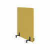 Мобильная прегородка 120х140, Муви, mv-120/140, sweet_yellow, ткань: рогожка
