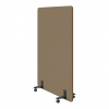 Мобильная прегородка 120х180, Муви, MV-120/180, sweet_brown, ткань: рогожка