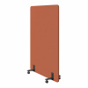 Мобильная прегородка 120х180, Муви, MV-120/180, sweet_orange, ткань: рогожка