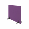 Мобильная прегородка 160х120, Муви, mv-160/120, sweet_rose_violet, ткань: рогожка