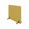 Мобильная прегородка 160х120, Муви, mv-160/120, sweet_yellow, ткань: рогожка