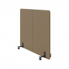 Мобильная прегородка 160х140, Муви, mv-160/140, sweet_brown, ткань: рогожка