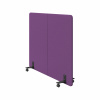 Мобильная прегородка 160х140, Муви, mv-160/140, sweet_rose_violet, ткань: рогожка
