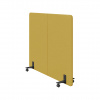 Мобильная прегородка 160х140, Муви, mv-160/140, sweet_yellow, ткань: рогожка