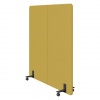 Мобильная прегородка 160х180, Муви, mv-160/180, sweet_yellow, ткань: рогожка