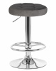 Табурет барный DOBRIN BRUNO, серый велюр (MJ9-75)