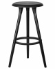 Табурет барный DOBRIN ROYCE BLACK, чёрный (B-03)