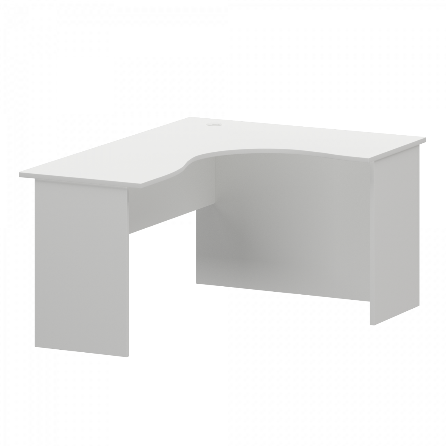 Стол компактный правый Арго А-206.60.ПР Белый (1600x1200x760)