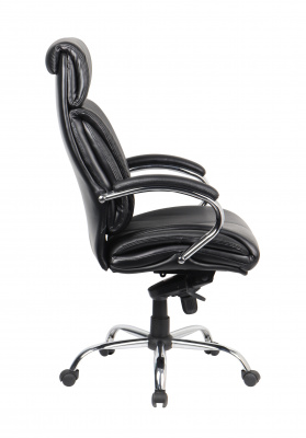 Офисное кресло Chairman CH423 экокожа, черный, купить в Сыктывкаре