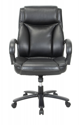 Офисное кресло Chairman CH400 рециклированная кожа, черный, купить в Сыктывкаре