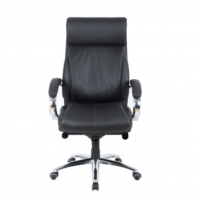 Офисное кресло Chairman CH423 кожа, черный, купить в Сыктывкаре