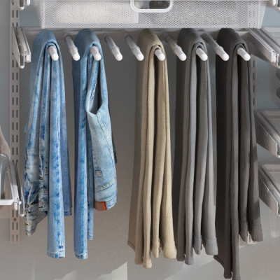 Брючница выдвижная GT-45 белая, купить в Сыктывкаре