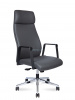 Кресло офисное / Arco grey / серая экокожа